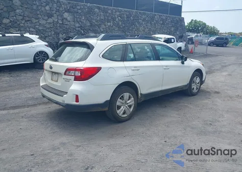 2016 Subaru Outback 2.5I из США, поврежденный, VIN 4S4BSAAC4G3361236
